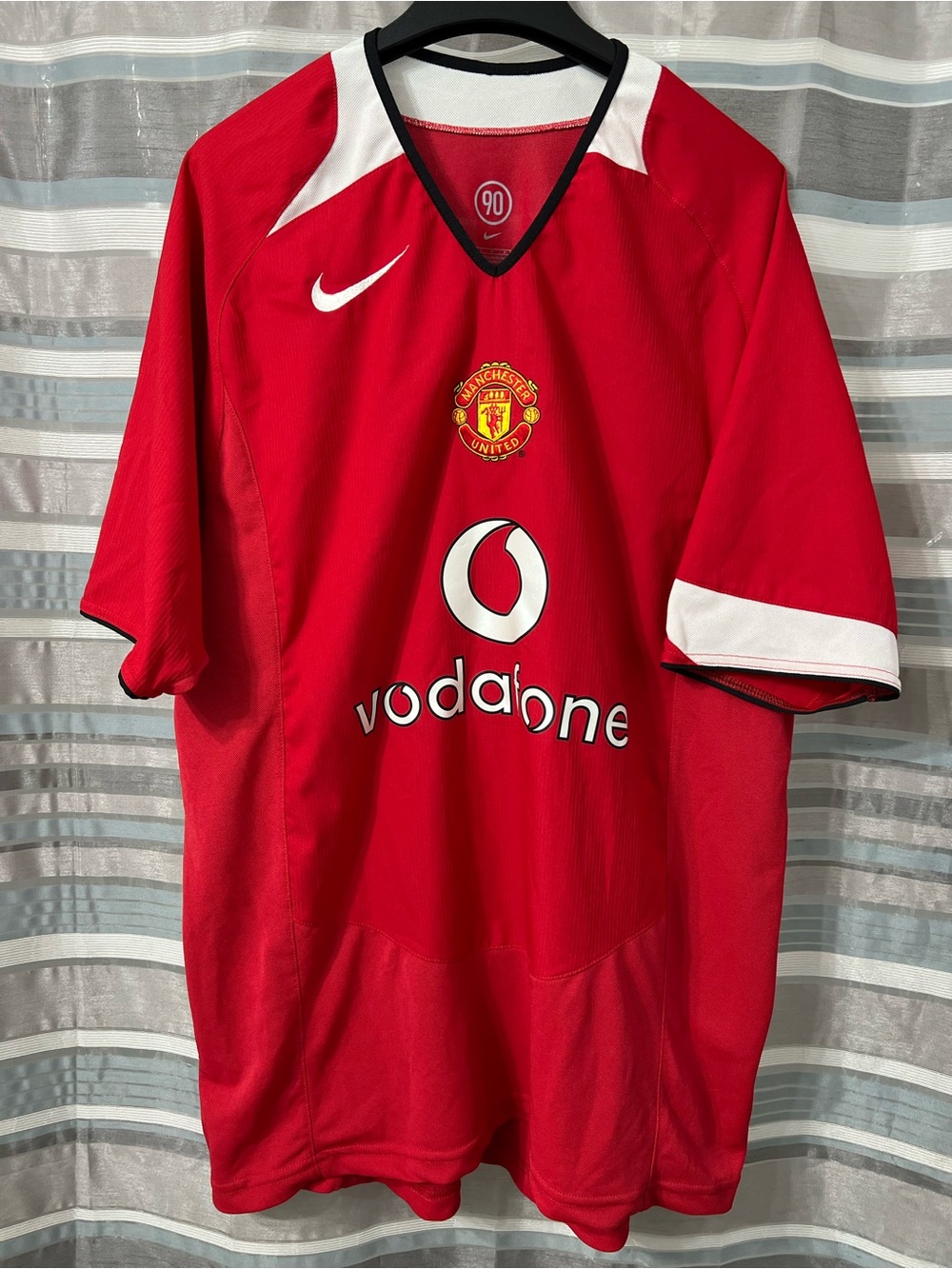 Nike Manchester United Red Home 2004 2005 2006 Jersey